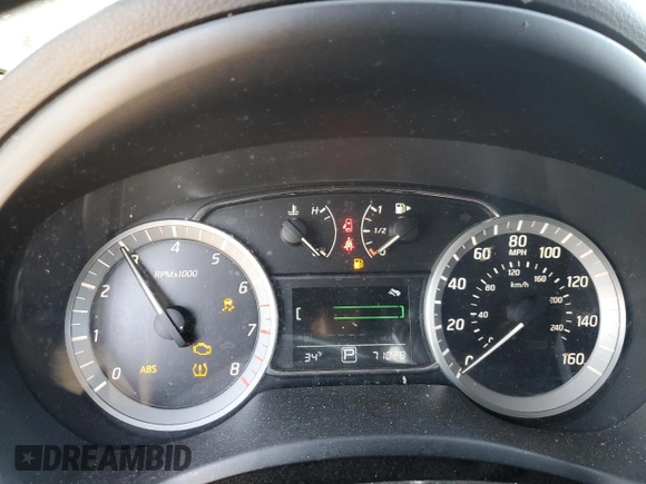 2014 Nissan Sentra SV with VIN 3N1AB7AP9EY332828, listed as a Copart auction lot 44182745 with 71,028 mi miles and Clean Title. Bid and sale history available at DreamBid. Image 9.