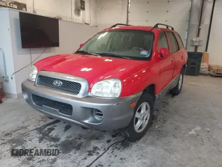 2003 Hyundai Santa Fe with VIN KM8SB12B83U510161, listed as a IAAI auction lot 42004585 with 98,106 mi miles. Bid and sale history available at carsss.com. Image 17.