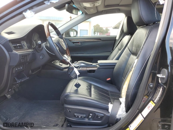2017 Lexus ES with VIN 58ABK1GG0HU044312, listed as a Copart auction lot 50384505 with 72,763 mi miles and Salvage Title. Bid and sale history available at carsss.com. Image 7.