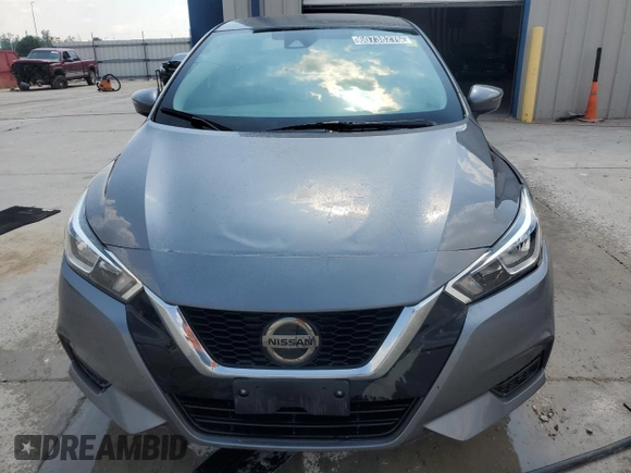 2021 Nissan Versa SV with VIN 3N1CN8EV3ML860195, listed as a Copart auction lot 60738275 with 85,148 mi miles and Clean title. Bid and sale history available at DreamBid. Image 5.