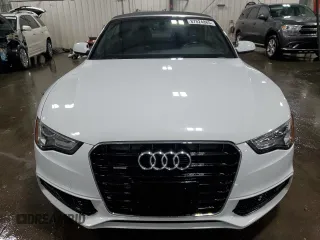 2016 Audi A5 Premium Plus with VIN WAUM2AFH0GN002940, listed as a Copart auction lot 87824885 with 87,176 mi miles and Salvage Title. Bid and sale history available at carsss.com. Image 5.