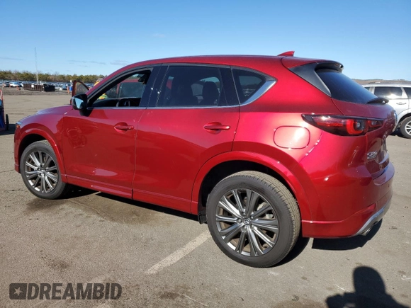 2024 Mazda CX-5 2.5 Turbo Signature with VIN JM3KFBXY8R0363391, listed as a Copart auction lot 42866755 with 13,881 mi miles and Salvage Title. Bid and sale history available at carsss.com. Image 2.