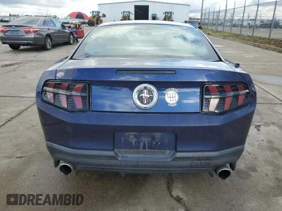 2011 Ford Mustang V6 with VIN 1ZVBP8AM6B5169544, listed as a Copart auction lot 48750345 with 93,824 mi miles and Salvage Title. Bid and sale history available at carsss.com. Image 6.