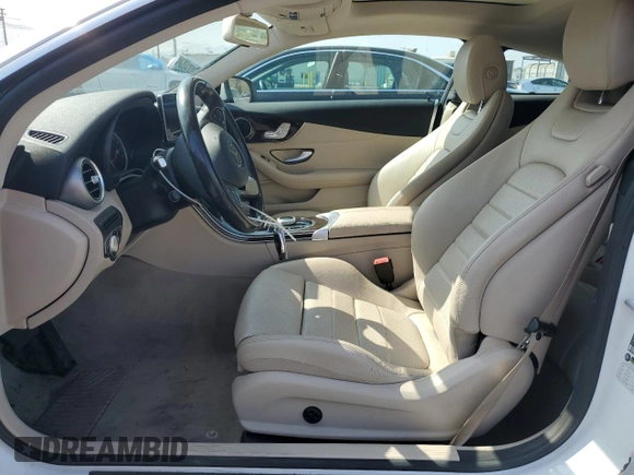 2017 Mercedes-Benz C 300 with VIN WDDWJ4KB1HF325798, listed as a Copart auction lot 55823605 with 94,951 mi miles and Salvage title. Bid and sale history available at DreamBid. Image 7.