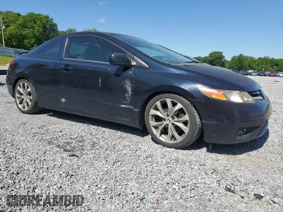 2007 Honda Civic Si with VIN 2HGFG21537H700064, listed as a Copart auction lot 56043375 with 192,753 mi miles and Clean Title. Bid and sale history available at DreamBid. Image 4.