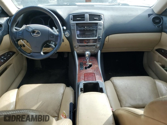 2008 Lexus IS 250 z VIN JTHBK262585065219, wystawiony jako Copart lot #56277515 z przebiegiem 233 780 mil mil oraz Szkoda całkowita • Salvage title. Historia ofert i sprzedaży dostępna na DreamBid. Obrazek 8.