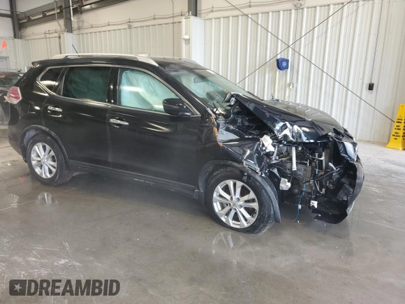 2016 Nissan Rogue SV z VIN KNMAT2MV1GP716047, wystawiony jako Copart lot #51146383 z przebiegiem 108 653 mil mil oraz Szkoda całkowita • Salvage title. Historia ofert i sprzedaży dostępna na DreamBid. Obrazek 4.