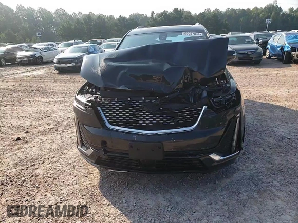 2020 Cadillac XT6 AWD Premium Luxury with VIN 1GYKPFRSXLZ208635, listed as a Copart auction lot 69057844 with 30,946 mi miles and Salvage Title. Bid and sale history available at carsss.com. Image 11.