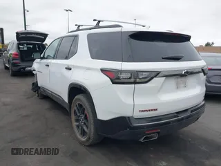 2020 Chevrolet Traverse Premier with VIN 1GNEVKKWXLJ120947, listed as a IAAI auction lot 42078271 with 123,911 mi miles. Bid and sale history available at carsss.com. Image 14.