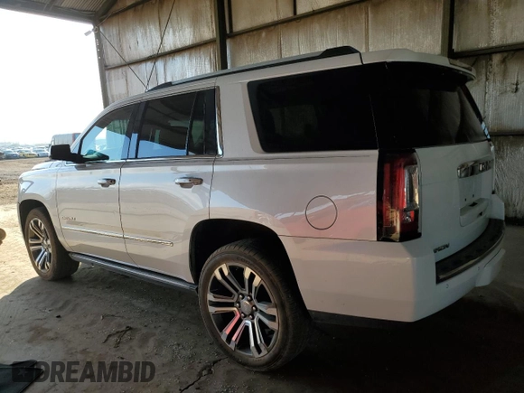 2018 GMC Yukon Denali with VIN 1GKS1CKJ4JR352531, listed as a Copart auction lot 43398305 with 73,781 mi miles and Salvage Title. Bid and sale history available at carsss.com. Image 2.