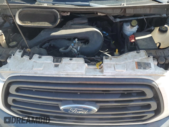 2015 Ford Transit Cargo with VIN 1FTNE2CM4FKB31415, listed as a Copart auction lot 56345825 with 214,372 mi miles and Clean title. Bid and sale history available at DreamBid. Image 13.