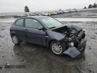 2007 Hyundai Accent SE with VIN KMHCN36C57U008952, listed as a Copart auction lot 86095324 with 167,601 mi miles and Salvage Title. Bid and sale history available at carsss.com. Image 4.