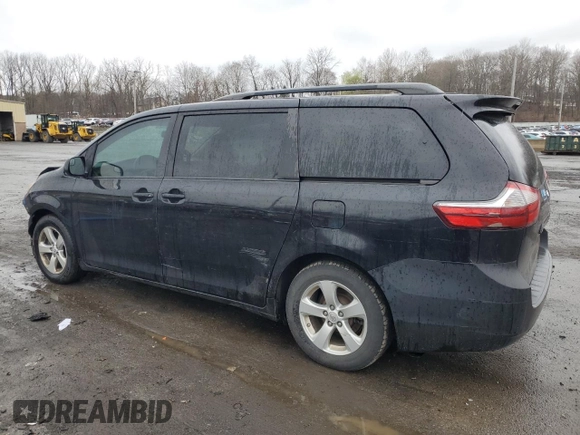 2017 Toyota Sienna LE Auto Access Seat with VIN 5TDKZ3DC7HS792368, listed as a Copart auction lot 51986525 with 153,526 mi miles and Salvage Title. Bid and sale history available at carsss.com. Image 2.