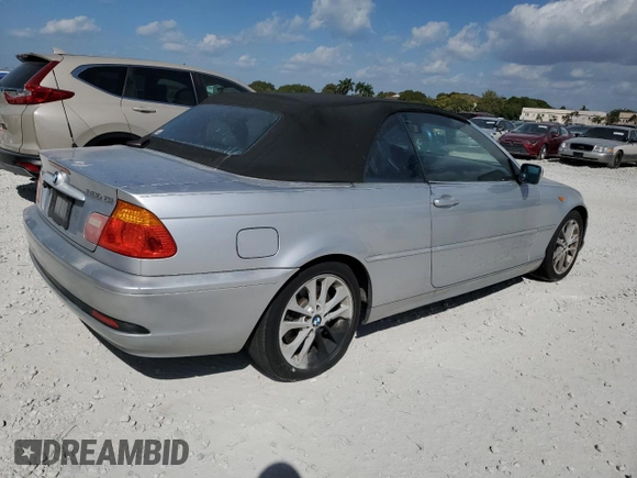 2004 BMW 3 Series 330Ci with VIN WBABW53454PL41469, listed as a Copart auction lot 47352515 with 77,604 mi miles and Clean title. Bid and sale history available at DreamBid. Image 3.