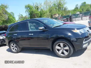 2012 Acura MDX Tech Pkg with VIN 2HNYD2H33CH549493, listed as a IAAI auction lot 42165705 with 140,315 mi miles. Bid and sale history available at carsss.com. Image 13.