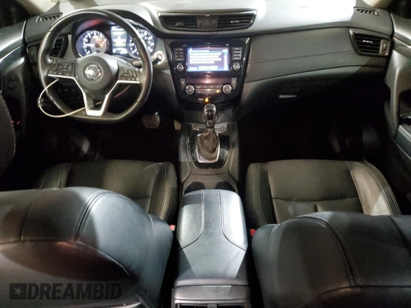 2017 Nissan Rogue SL with VIN JN8AT2MTXHW147922, listed as a Copart auction lot 52331195 with 66,265 mi miles and Salvage title. Bid and sale history available at DreamBid. Image 8.