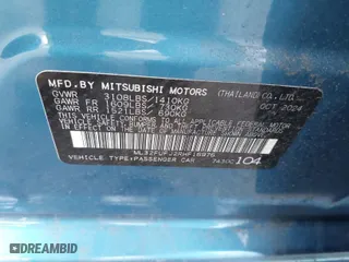 2024 Mitsubishi Mirage G4 ES with VIN ML32FUFJ2RHF16976, listed as a IAAI auction lot 42033624 with 3,983 mi miles. Bid and sale history available at carsss.com. Image 9.
