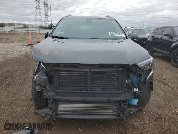 2021 GMC Terrain SLT with VIN 3GKALVEV6ML353109, listed as a Copart auction lot 53830105 with 30,187 mi miles and Salvage title. Bid and sale history available at DreamBid. Image 5.