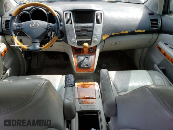 2007 Lexus RX 350 with VIN 2T2HK31U37C046692, listed as a Copart auction lot 55121165 with 252,683 mi miles and Salvage title. Bid and sale history available at DreamBid. Image 8.