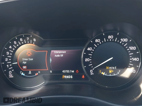 2019 Lincoln MKC Select with VIN 5LMCJ2D97KUL16479, listed as a IAAI auction lot 41789894 with 45,700 mi miles. Bid and sale history available at carsss.com. Image 7.