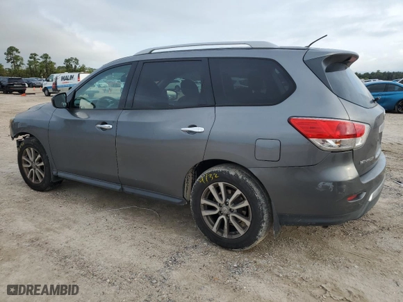 2015 Nissan Pathfinder S with VIN 5N1AR2MN2FC681275, listed as a Copart auction lot 63516874 with 225,368 mi miles and Clean Title. Bid and sale history available at carsss.com. Image 2.