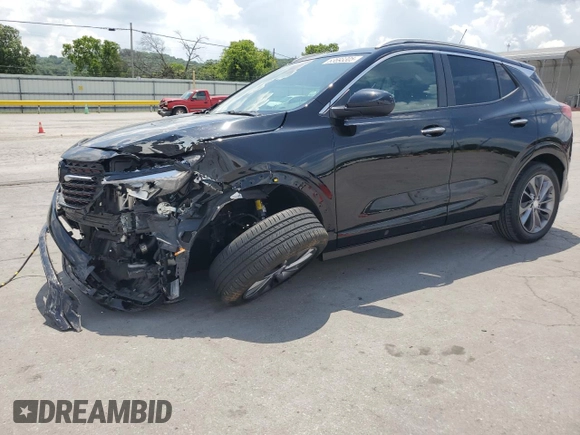 2023 Buick Encore GX Select with VIN KL4MMDS27PB089327, listed as a Copart auction lot 63693305 with 14,290 mi miles and Salvage title. Bid and sale history available at DreamBid. Image 1.