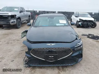 2024 Genesis G70 3.3T Sport Advanced with VIN KMTG54SE4RU139023, listed as a IAAI auction lot 41646110 with 12,204 mi miles. Bid and sale history available at carsss.com. Image 12.