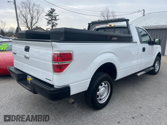 2011 Ford F-150 XL with VIN 1FTMF1EM9BKD82344, listed as a Copart auction lot 85153504 with 96,262 mi miles and Clean title. Bid and sale history available at DreamBid. Image 4.