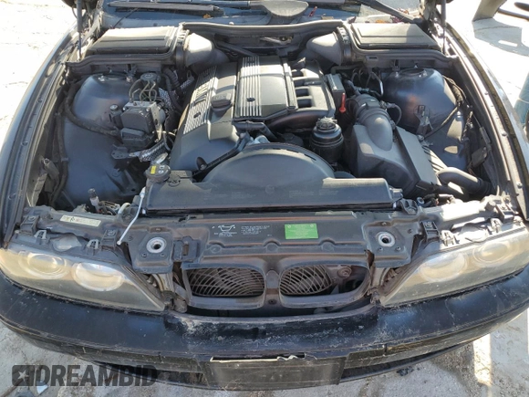 2003 BMW 5 Series 530iA with VIN WBADT63433CK37415, listed as a Copart auction lot 42794815 with 0 mi miles and Salvage Title. Bid and sale history available at carsss.com. Image 11.