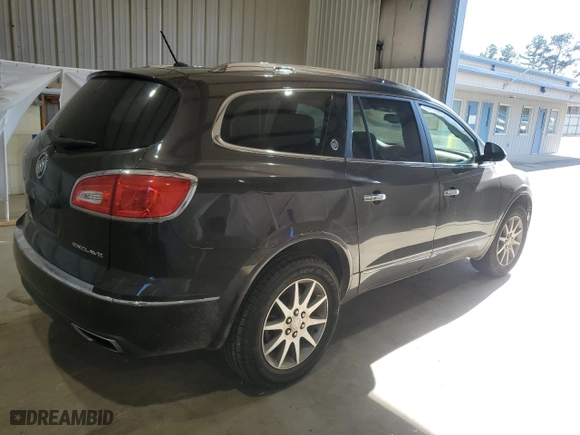 2014 Buick Enclave Leather with VIN 5GAKRBKD6EJ202967, listed as a Copart auction lot 48395955 with 101,025 mi miles and Salvage Title. Bid and sale history available at carsss.com. Image 3.
