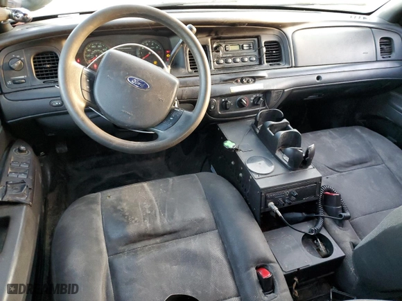 2010 Ford Police Interceptor with VIN 2FABP7BV1AX136491, listed as a Copart auction lot 44004985 with 0 mi miles and Non Repairable. Bid and sale history available at carsss.com. Image 8.