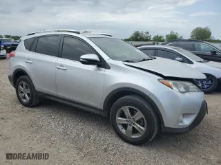 2015 Toyota RAV4 XLE with VIN JTMWFREV4FJ051148, listed as a Copart auction lot 52906585 with 177,213 mi miles and Salvage Title. Bid and sale history available at carsss.com. Image 4.