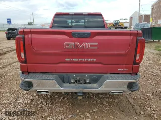 2022 GMC Sierra 1500 SLT with VIN 3GTUUDET4NG618909, listed as a Copart auction lot 67024034 with 26,389 mi miles and Salvage Title. Bid and sale history available at carsss.com. Image 6.