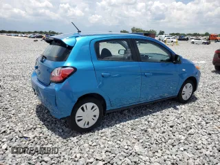 2024 Mitsubishi Mirage ES with VIN ML32AUHJ4RH020831, listed as a Copart auction lot 61761915 with 12,851 mi miles and Clean title. Bid and sale history available at DreamBid. Image 3.