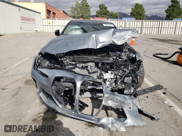 2024 BMW M3 Competition with VIN WBS33AY05RFS22907, listed as a Copart auction lot 70072274 with 5,323 mi miles and Salvage title. Bid and sale history available at DreamBid. Image 5.
