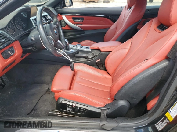 2014 BMW 4 Series 435i with VIN WBA3T3C59EP736749, listed as a Copart auction lot 76011404 with 48,815 mi miles and Salvage title. Bid and sale history available at DreamBid. Image 7.