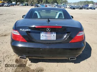 2015 Mercedes-Benz SLK-Class SLK 250 with VIN WDDPK4HA9FF096428, listed as a Copart auction lot 74772284 with 74,938 mi miles and Salvage Title. Bid and sale history available at carsss.com. Image 6.