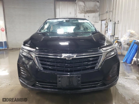 2024 Chevrolet Equinox LS with VIN 3GNAXHEGXRL166621, listed as a Copart auction lot 45135085 with 23,508 mi miles and Salvage Title. Bid and sale history available at carsss.com. Image 5.