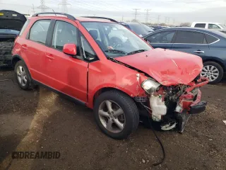 2008 Suzuki SX4 with VIN JS2YB413785112151, listed as a Copart auction lot 82465264 with 106,191 mi miles and Salvage Title. Bid and sale history available at carsss.com. Image 4.