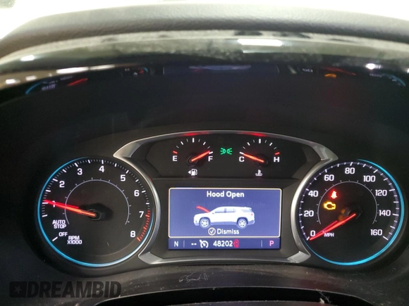 2021 Chevrolet Traverse RS with VIN 1GNEVJKW8MJ247336, listed as a Copart auction lot 65919404 with 48,202 mi miles and Salvage Title. Bid and sale history available at carsss.com. Image 9.