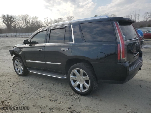 2015 Cadillac Escalade Premium with VIN 1GYS4CKJ4FR275695, listed as a Copart auction lot 44108685 with 134,470 mi miles and Salvage Title. Bid and sale history available at carsss.com. Image 2.