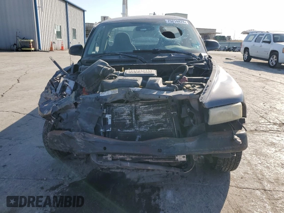 2004 Dodge Dakota with VIN 1D7FL16K24S697090, listed as a Copart auction lot 75214474 with 230,649 mi miles and Non Repairable. Bid and sale history available at carsss.com. Image 5.