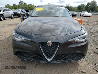2019 Alfa Romeo Giulia Ti Sport with VIN ZARFANBN0K7611689, listed as a Copart auction lot 72815174 with 42,714 mi miles and Salvage Title. Bid and sale history available at carsss.com. Image 5.