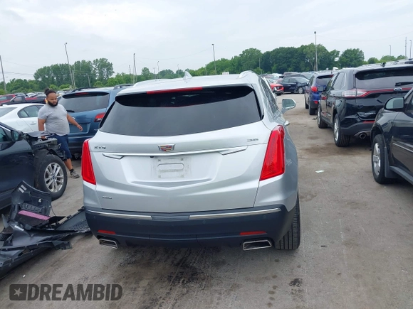2019 Cadillac XT5 Premium Luxury AWD with VIN 1GYKNFRS6KZ245024, listed as a IAAI auction lot 42490970 with 54,917 mi miles and . Bid and sale history available at DreamBid. Image 17.