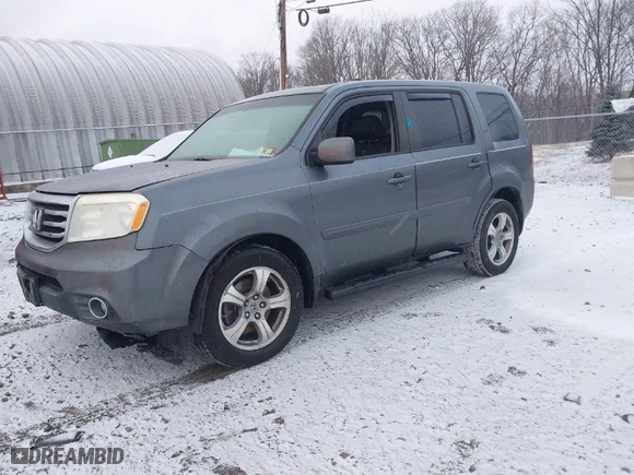 2013 Honda Pilot EX-L with VIN 5FNYF4H58DB022537, listed as a IAAI auction lot 41322521 with 142,499 mi miles. Bid and sale history available at carsss.com. Image 2.
