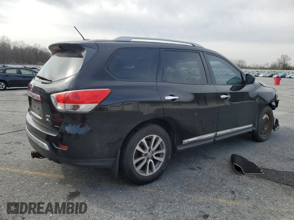 2014 Nissan Pathfinder SV with VIN 5N1AR2MM4EC645464, listed as a Copart auction lot 51320875 with 159,603 mi miles and Salvage Title. Bid and sale history available at carsss.com. Image 3.