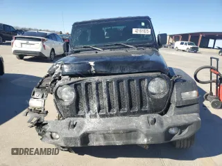 2022 Jeep Wrangler Unlimited Sport with VIN 1C4HJXDG0NW200459, listed as a Copart auction lot 42191825 with 19,019 mi miles and Salvage Title. Bid and sale history available at DreamBid. Image 5.