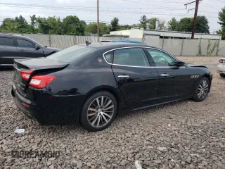 2018 Maserati Quattroporte S Q4 with VIN ZAM56YRA8J1280031, listed as a Copart auction lot 64515353 with 0 mi miles. Bid and sale history available at carsss.com. Image 3.