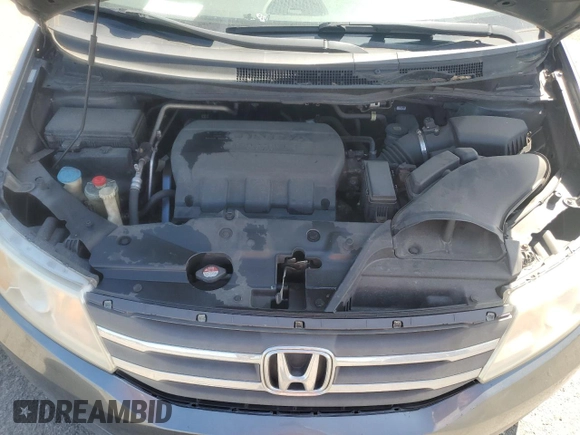 2012 Honda Odyssey LX with VIN 5FNRL5H25CB101655, listed as a Copart auction lot 54958305 with 271,811 mi miles and Clean Title. Bid and sale history available at carsss.com. Image 12.