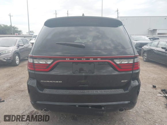 2025 Dodge Durango GT with VIN 1C4RDHDG4SC537845, listed as a IAAI auction lot 42367099 with 57 mi miles and . Bid and sale history available at DreamBid. Image 17.